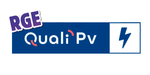 Certification RGE QualiPV Logo officiel RGE QualiPV pour installations photovoltaïques